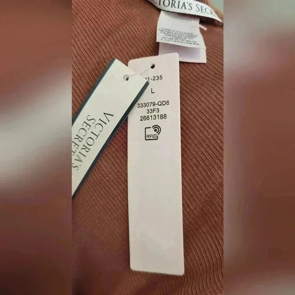 Victoria's Secret Rib Knit Maxi Dress NWT New Size Large - Picture 9 of 11